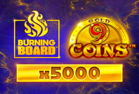 Ігровий автомат 9 Coins™ Gold Burning Board™ Scratchcard
