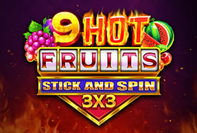 Ігровий автомат 9 Hot Fruits Stick and Spin 3x3 94