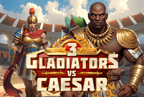 Ігровий автомат 3 Gladiators vs Caesar