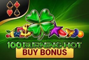 Игровой автомат 100 Burning Hot Buy Bonus