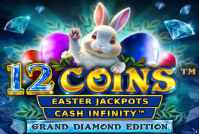 Игровой автомат 12 Coins Grand Diamond Edition Easter Jackpots